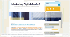Desktop Screenshot of marketingdigitaldesdecero.com