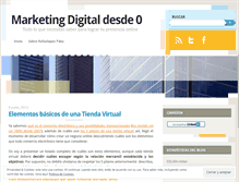 Tablet Screenshot of marketingdigitaldesdecero.com